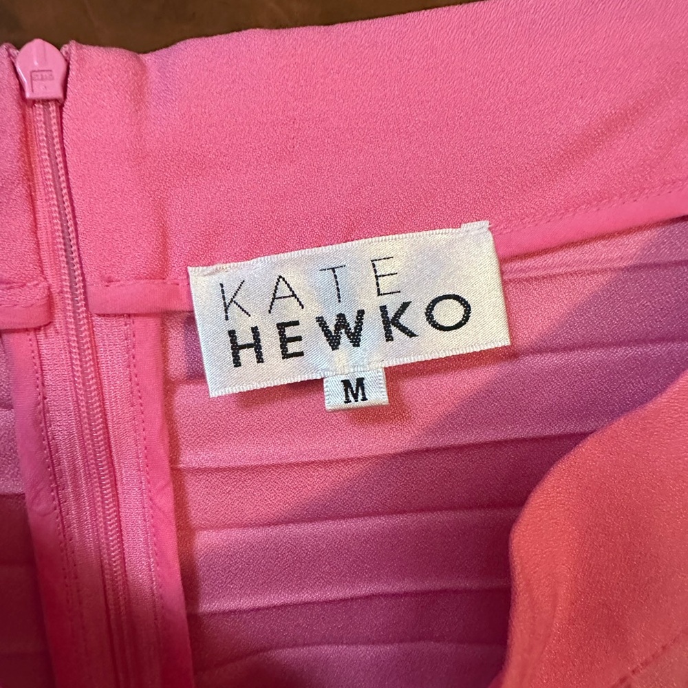 Chic High-Low Pink Skirt - Picture 7 of 8